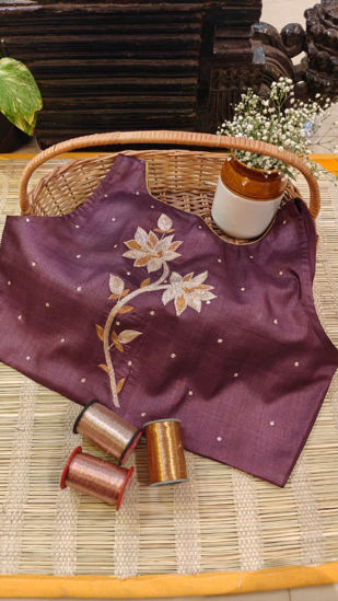 💜 Deep Purple Tussar