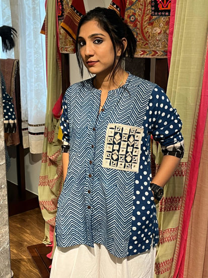 The Indigo Nomad Top ✨