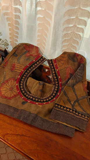 Ochre Kalamkari Revival