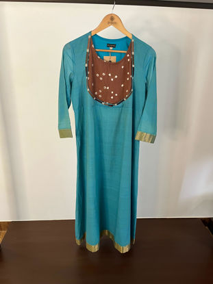 SERENE BLUE BANDHANI