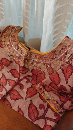 Vintage Gold & Silver on rust