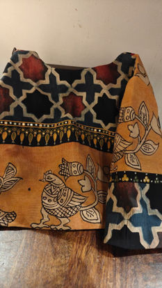 Ajrakh × Kalamkari — A Meeting of Stories