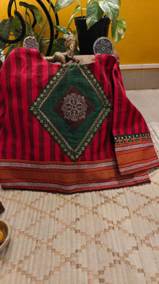 Red Kandangi with Green