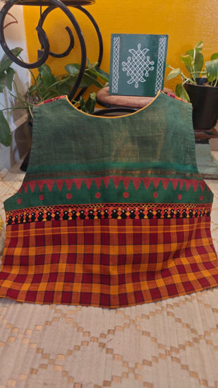 Kandangi Checks, Forest Greens