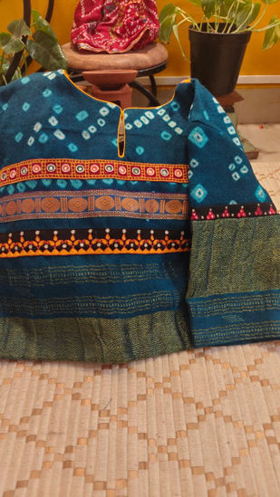 Blue Bandhani & Colours That Dance